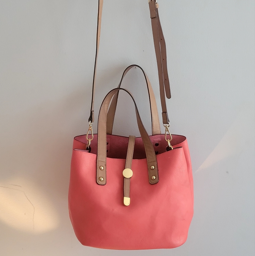 Charming Charles pink shoulder bag